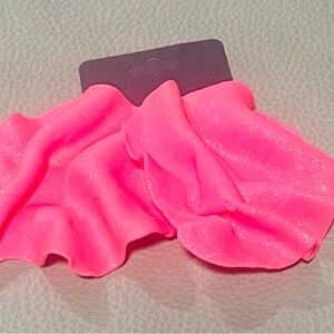 Pink Glitter Clay Earrings